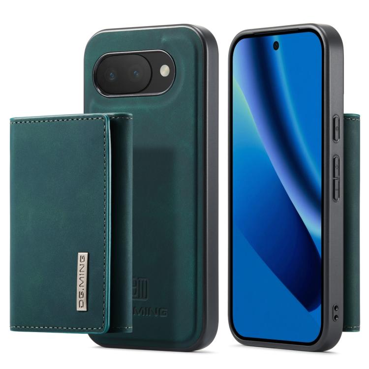 For Google Pixel 10a DG.MING M1 Series 3-Fold Multi Card Wallet + Magnetic Phone Case