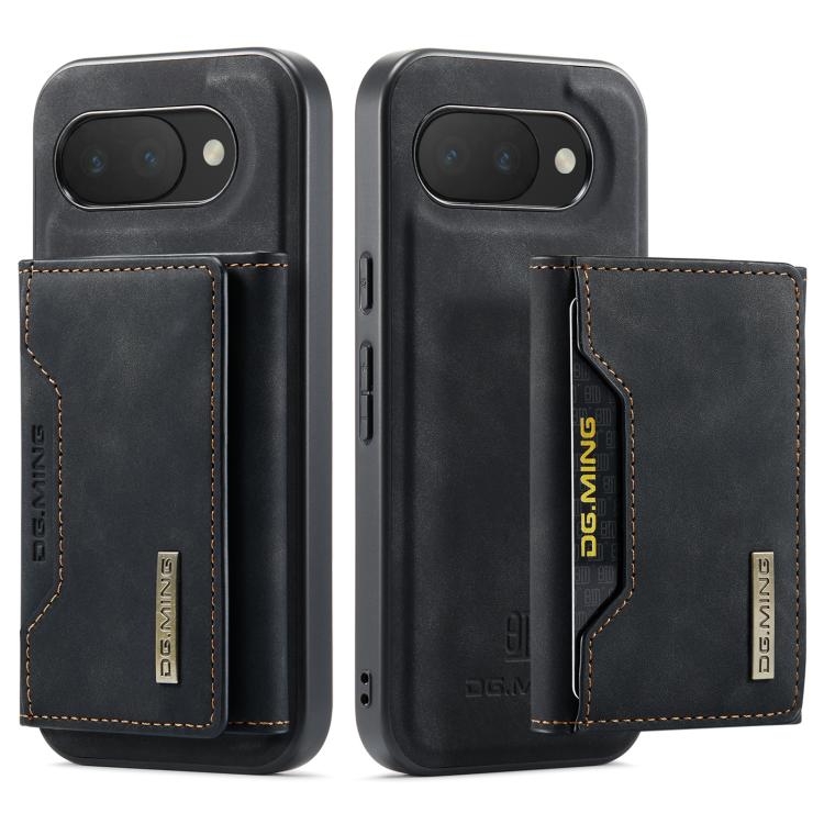 For Google Pixel 10a DG.MING M2 Series 3-Fold Multi Card Bag + Magnetic Phone Case