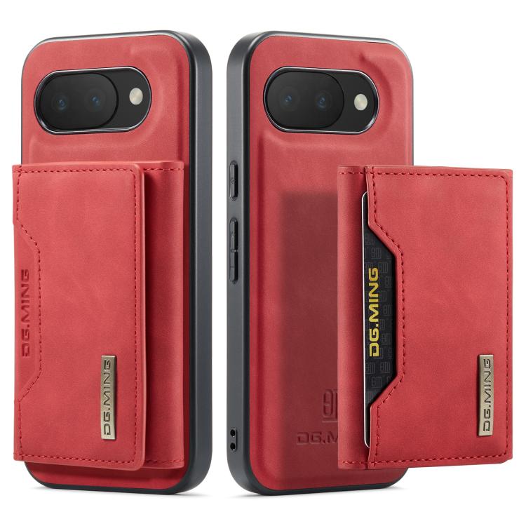 For Google Pixel 10a DG.MING M2 Series 3-Fold Multi Card Bag + Magnetic Phone Case