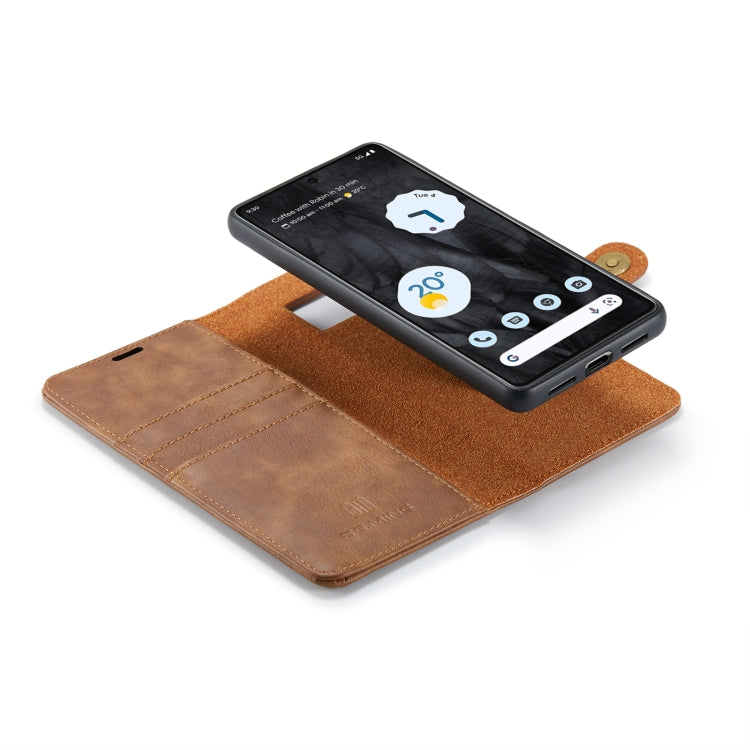 For Google Pixel 8 Pro DG.MING Crazy Horse Texture Detachable Magnetic Leather Phone Case