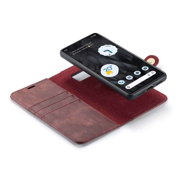 For Google Pixel 8 Pro DG.MING Crazy Horse Texture Detachable Magnetic Leather Phone Case