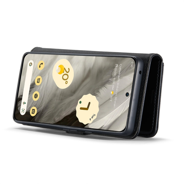 For Google Pixel 8 DG.MING Crazy Horse Texture Detachable Magnetic Leather Phone Case