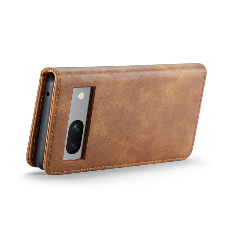 For Google Pixel 8a DG.MING Crazy Horse Texture Detachable Magnetic Leather Phone Case