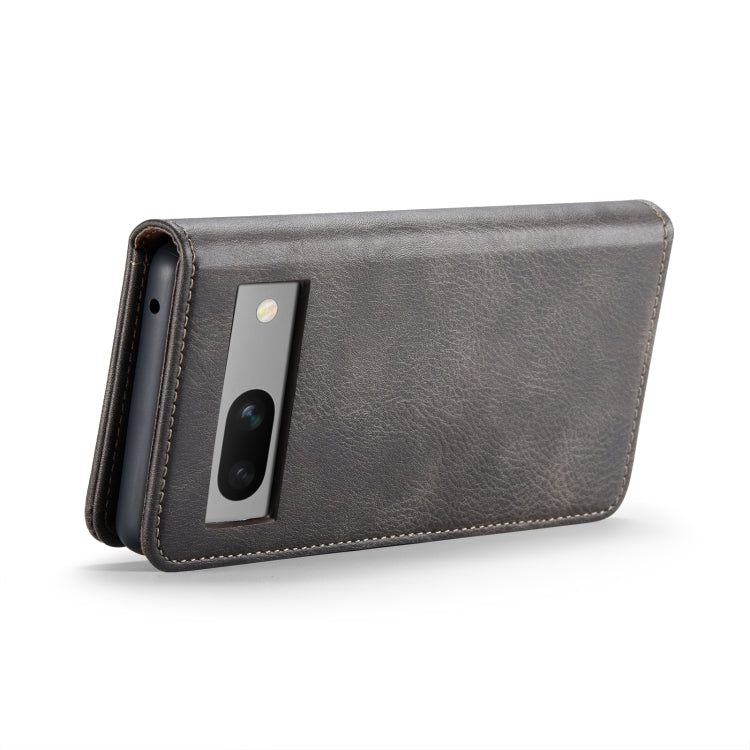 For Google Pixel 8a DG.MING Crazy Horse Texture Detachable Magnetic Leather Phone Case