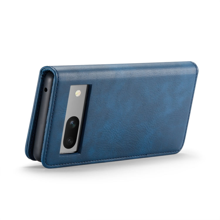 For Google Pixel 8a DG.MING Crazy Horse Texture Detachable Magnetic Leather Phone Case