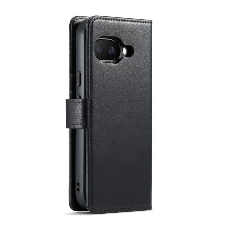 For Google Pixel 9a DG.MING Crazy Horse Texture Detachable Magnetic Leather Phone Case