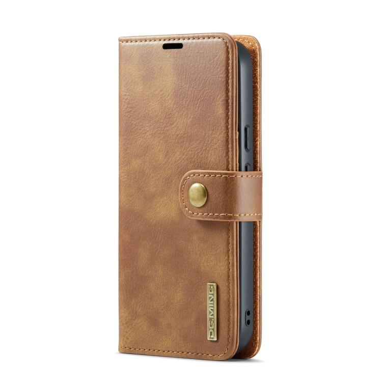 For Google Pixel 9a DG.MING Crazy Horse Texture Detachable Magnetic Leather Phone Case