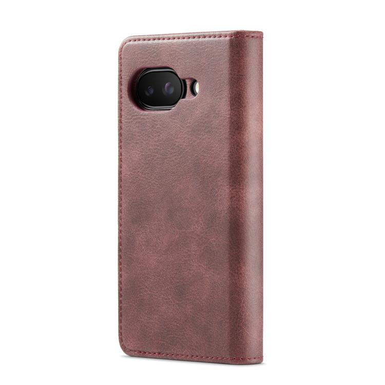 For Google Pixel 9a DG.MING Crazy Horse Texture Detachable Magnetic Leather Phone Case