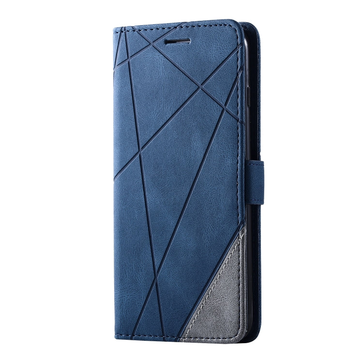 For iPhone 6 Plus Skin Feel Splicing Horizontal Flip Leather Case with Holder & Card Slots & Wallet & Photo Frame