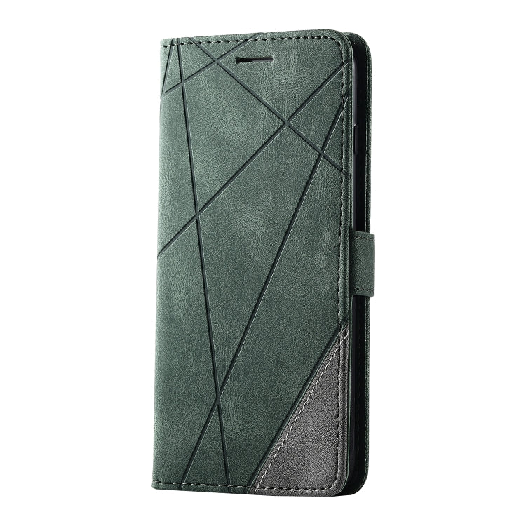 For iPhone 6 Plus Skin Feel Splicing Horizontal Flip Leather Case with Holder & Card Slots & Wallet & Photo Frame