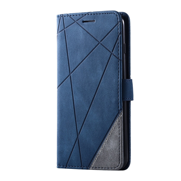 For iPhone 7 Plus Skin Feel Splicing Horizontal Flip Leather Case with Holder & Card Slots & Wallet & Photo Frame