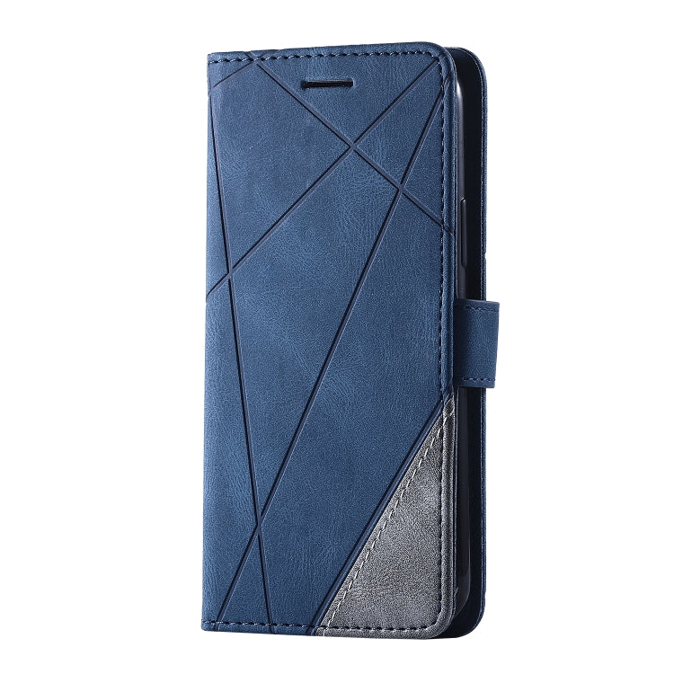 For iPhone 11 Skin Feel Splicing Horizontal Flip Leather Case with Holder & Card Slots & Wallet & Photo Frame