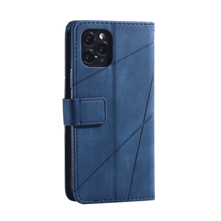 For iPhone 11 Skin Feel Splicing Horizontal Flip Leather Case with Holder & Card Slots & Wallet & Photo Frame