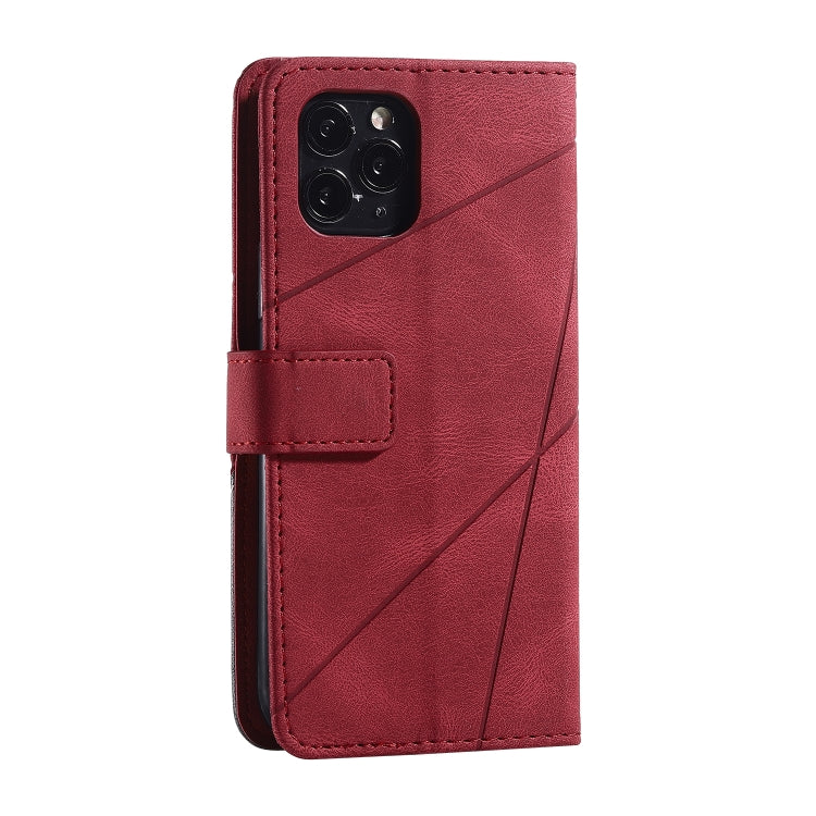 For iPhone 11 Skin Feel Splicing Horizontal Flip Leather Case with Holder & Card Slots & Wallet & Photo Frame
