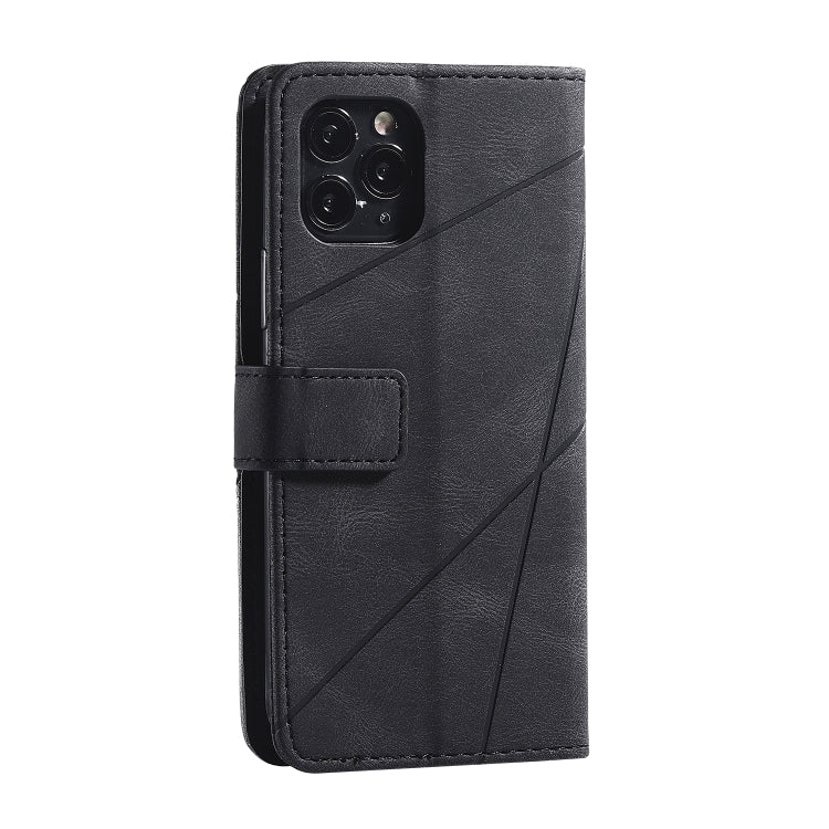 For iPhone 11 Skin Feel Splicing Horizontal Flip Leather Case with Holder & Card Slots & Wallet & Photo Frame