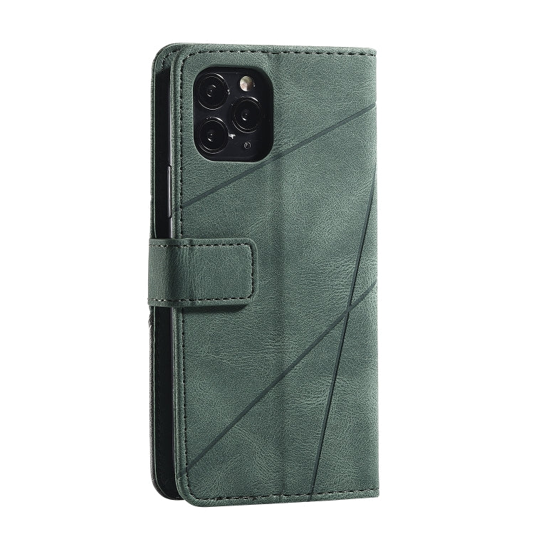 For iPhone 11 Pro Skin Feel Splicing Horizontal Flip Leather Case with Holder & Card Slots & Wallet & Photo Frame