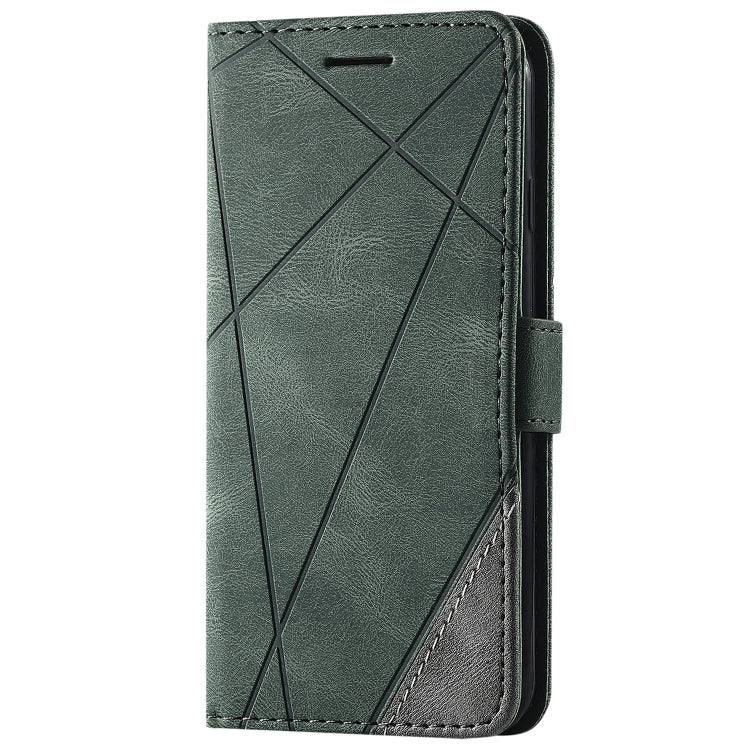 For iPhone SE 2022 / SE 2020 / 8 / 7 Skin Feel Splicing Horizontal Flip Leather Case with Holder & Card Slots & Wallet & Photo Frame