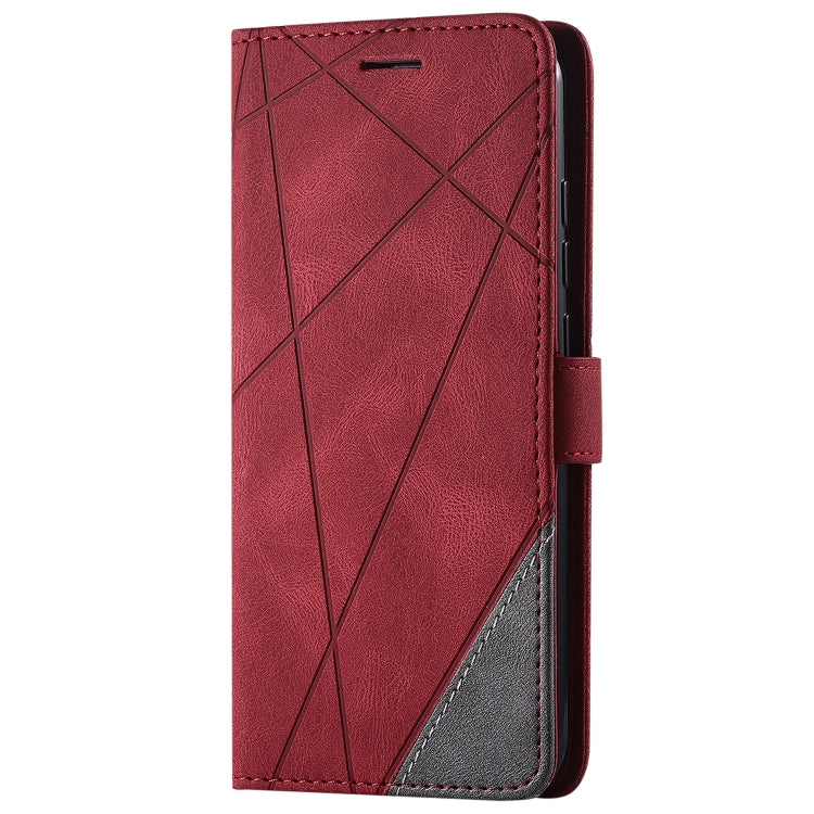 For Xiaomi Redmi 8A Skin Feel Splicing Horizontal Flip Leather Case with Holder & Card Slots & Wallet & Photo Frame