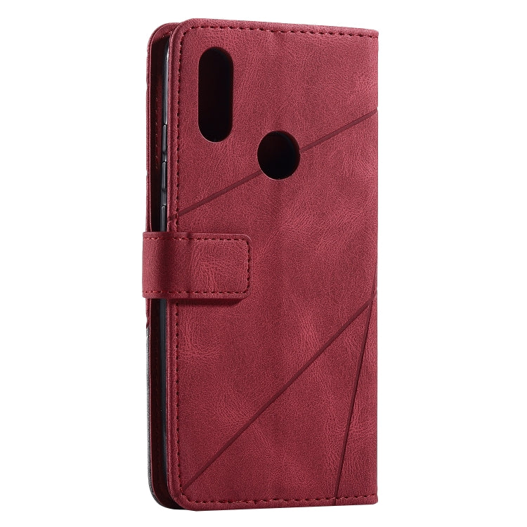For Xiaomi Redmi 7 Skin Feel Splicing Horizontal Flip Leather Case with Holder & Card Slots & Wallet & Photo Frame
