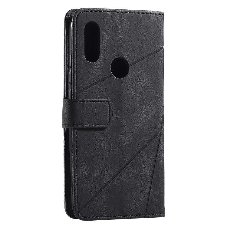 For Xiaomi Redmi 7 Skin Feel Splicing Horizontal Flip Leather Case with Holder & Card Slots & Wallet & Photo Frame