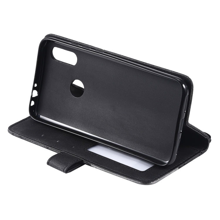 For Xiaomi Redmi 7 Skin Feel Splicing Horizontal Flip Leather Case with Holder & Card Slots & Wallet & Photo Frame