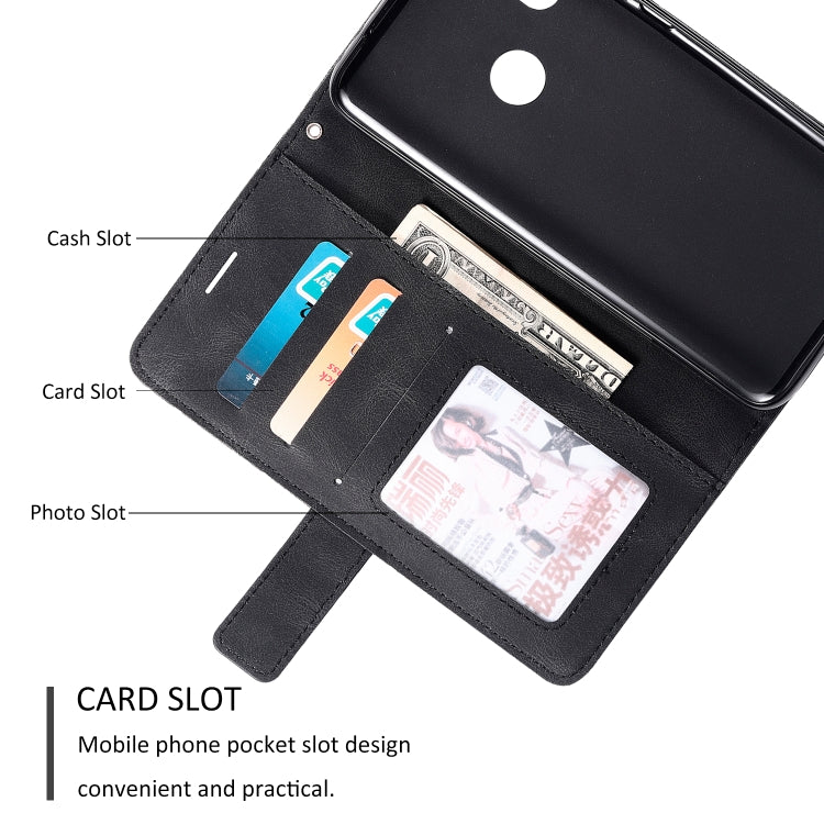 For Xiaomi Redmi 7 Skin Feel Splicing Horizontal Flip Leather Case with Holder & Card Slots & Wallet & Photo Frame