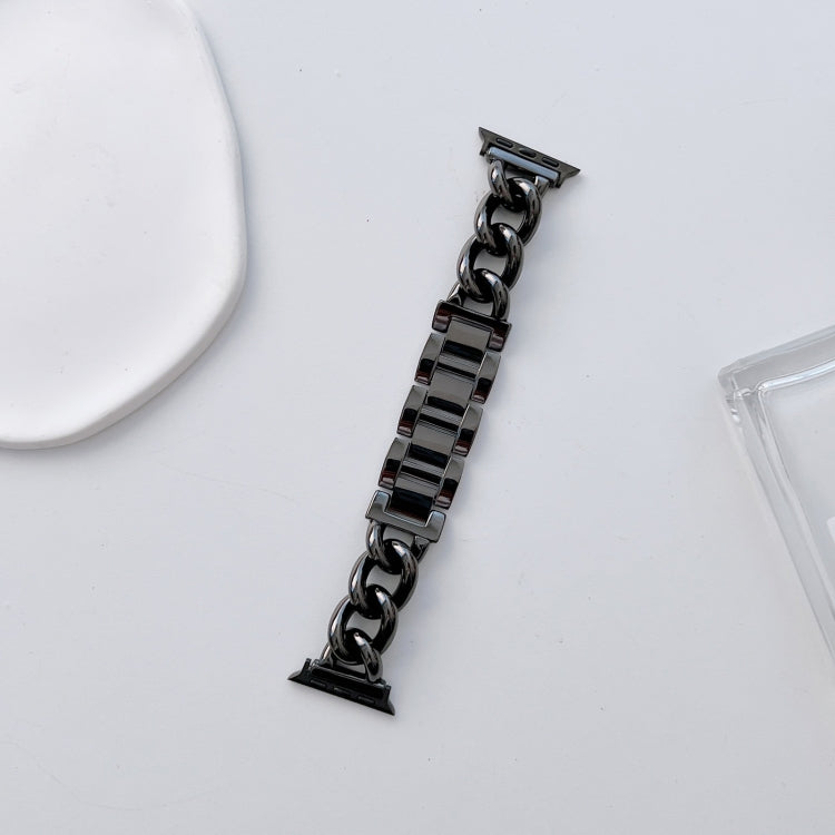 Big Denim Chain Metal Watch Band For Apple Watch Series 10 46mm