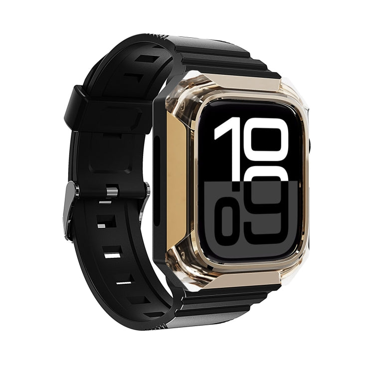 Armor Case Integrated TPU Watch Band For Apple Watch Series 11 / 10 42mm