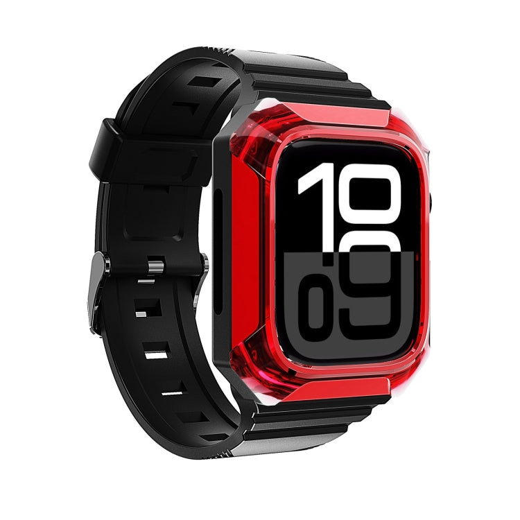 Armor Case Integrated TPU Watch Band For Apple Watch Series 11 / 10 42mm