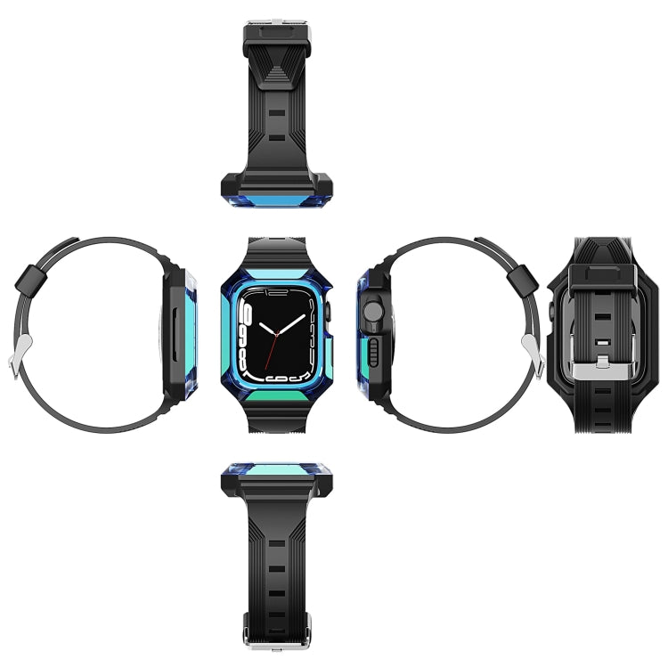 Armor Case Integrated TPU Watch Band For Apple Watch Series 11 / 10 42mm