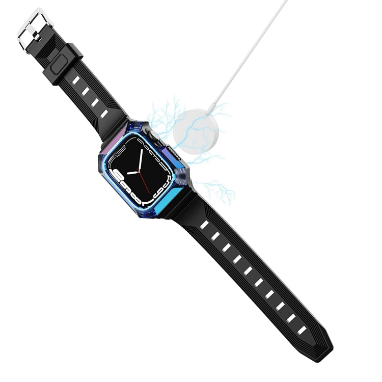 Armor Case Integrated TPU Watch Band For Apple Watch Series 11 / 10 42mm