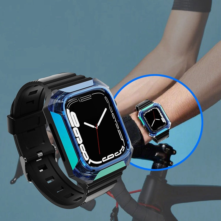 Armor Case Integrated TPU Watch Band For Apple Watch Series 11 / 10 42mm