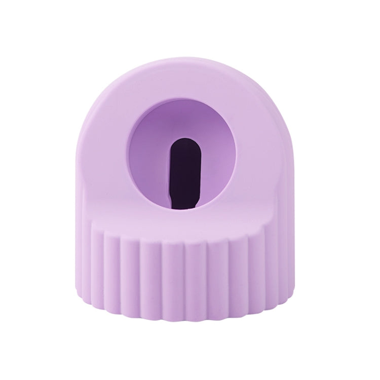 For Apple Watch Wave Pattern Silicone Watch Charging Stand