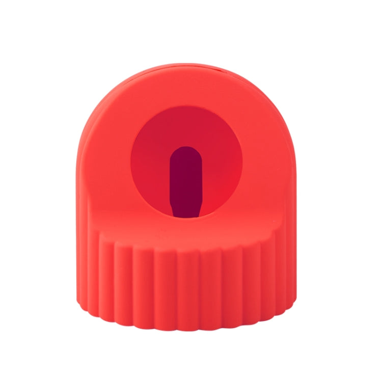 For Apple Watch Wave Pattern Silicone Watch Charging Stand