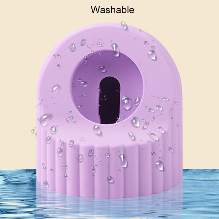 For Apple Watch Wave Pattern Silicone Watch Charging Stand