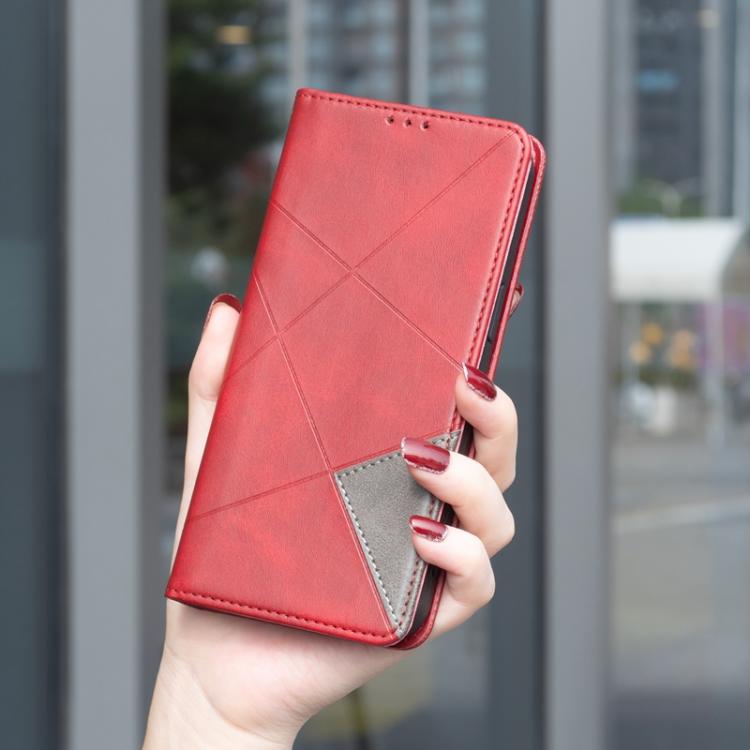 For Google Pixel 10a Rhombus Texture Magnetic Leather Phone Case