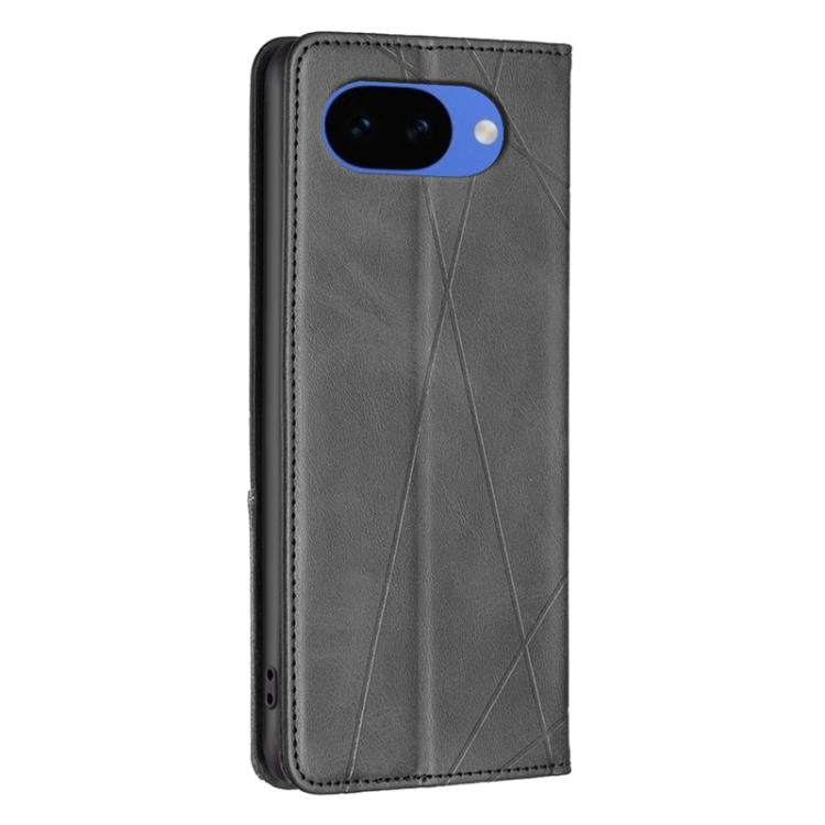 For Google Pixel 10a Rhombus Texture Magnetic Leather Phone Case