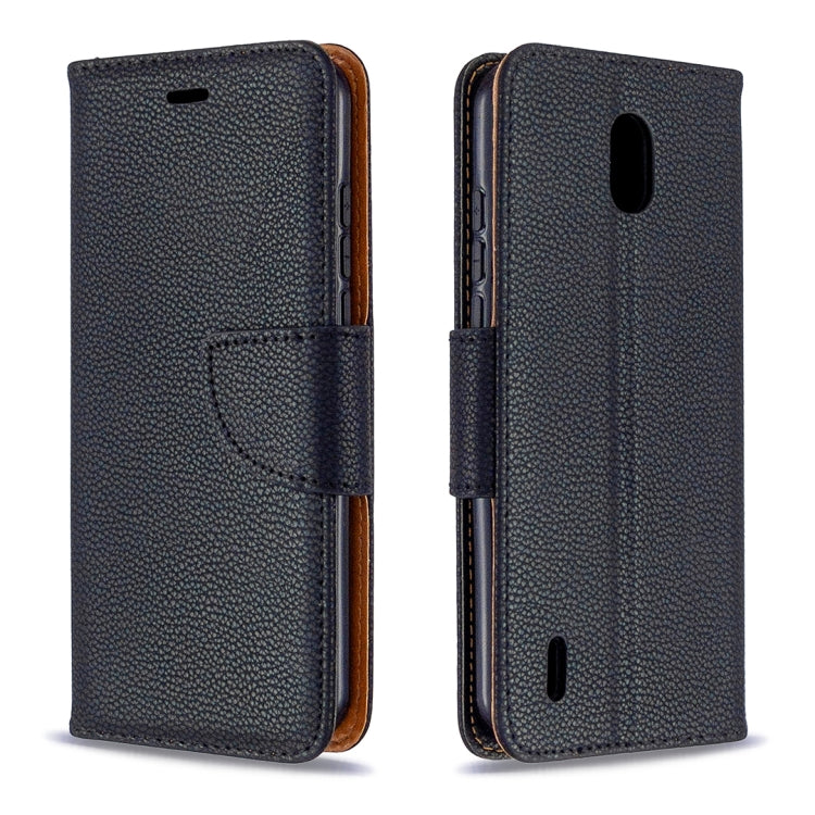 For Nokia 1.3 Litchi Texture Pure Color Horizontal Flip Leather Case with Holder & Card Slots & Wallet & Lanyard