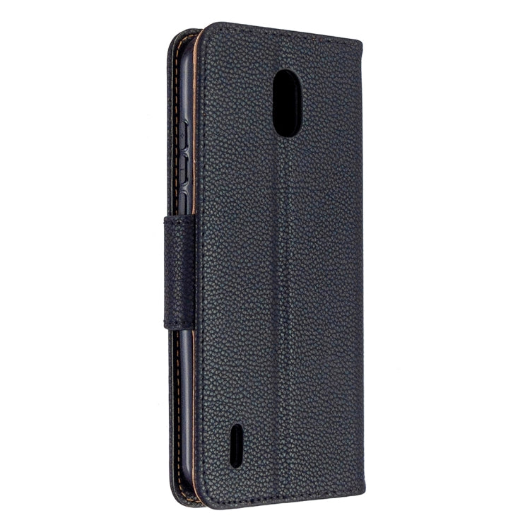 For Nokia 1.3 Litchi Texture Pure Color Horizontal Flip Leather Case with Holder & Card Slots & Wallet & Lanyard