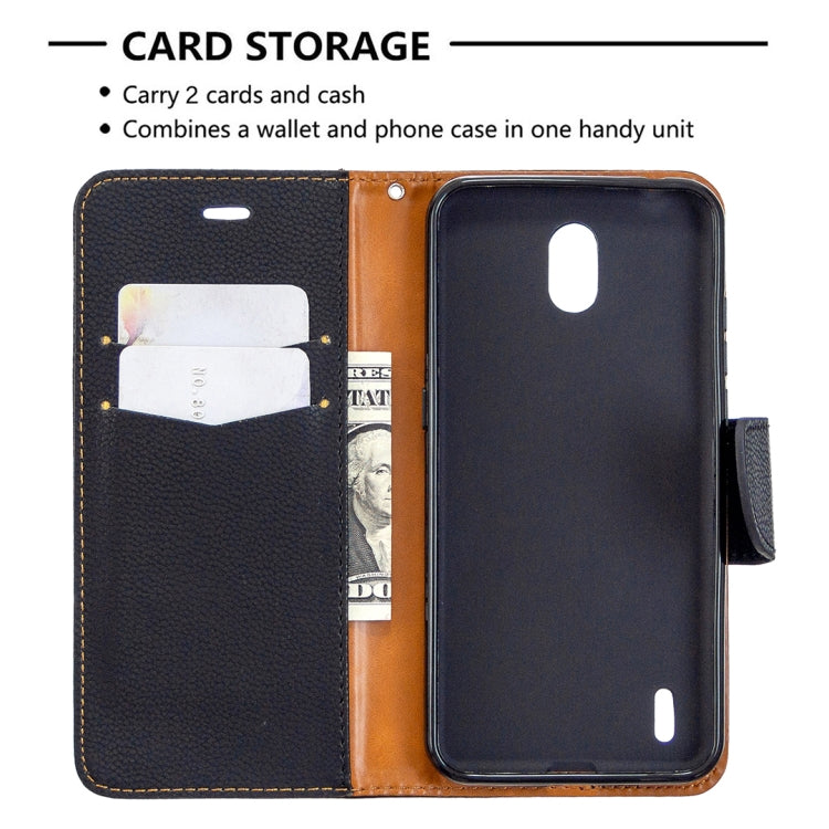 For Nokia 1.3 Litchi Texture Pure Color Horizontal Flip Leather Case with Holder & Card Slots & Wallet & Lanyard