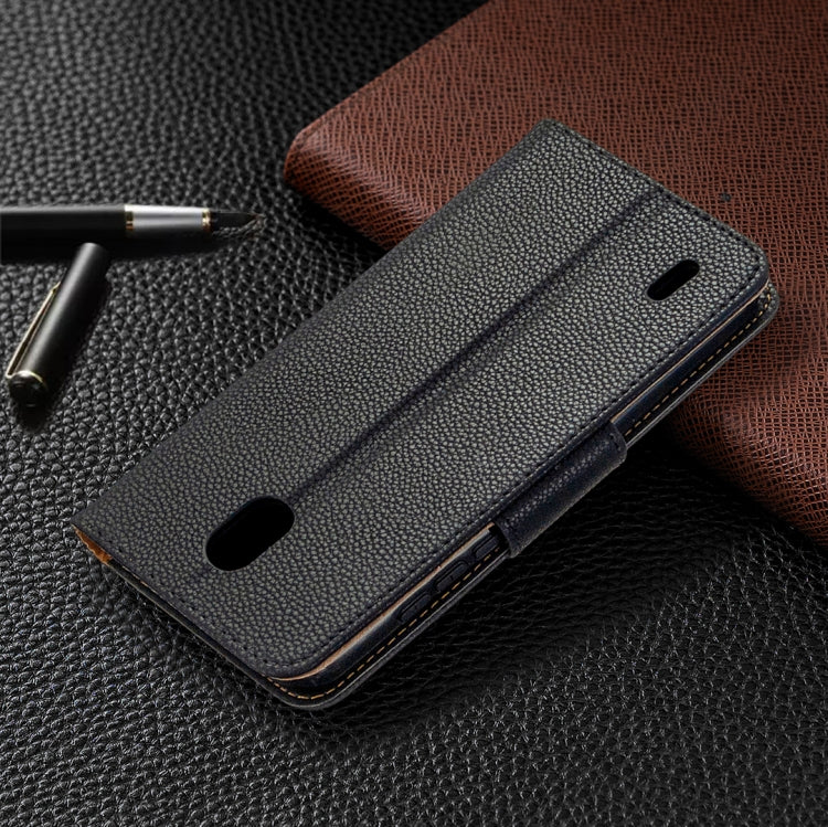 For Nokia 1.3 Litchi Texture Pure Color Horizontal Flip Leather Case with Holder & Card Slots & Wallet & Lanyard