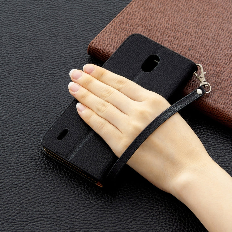 For Nokia 1.3 Litchi Texture Pure Color Horizontal Flip Leather Case with Holder & Card Slots & Wallet & Lanyard