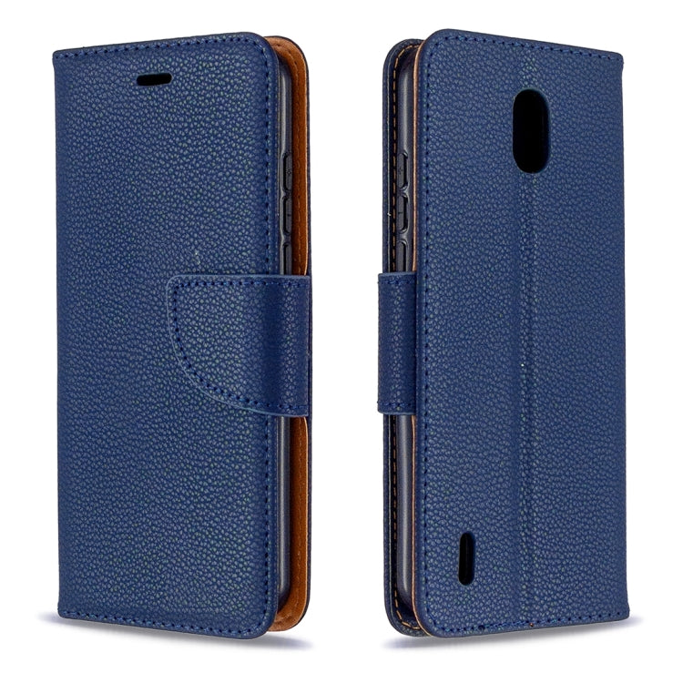 For Nokia 1.3 Litchi Texture Pure Color Horizontal Flip Leather Case with Holder & Card Slots & Wallet & Lanyard