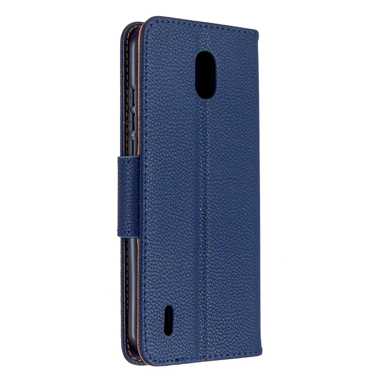 For Nokia 1.3 Litchi Texture Pure Color Horizontal Flip Leather Case with Holder & Card Slots & Wallet & Lanyard