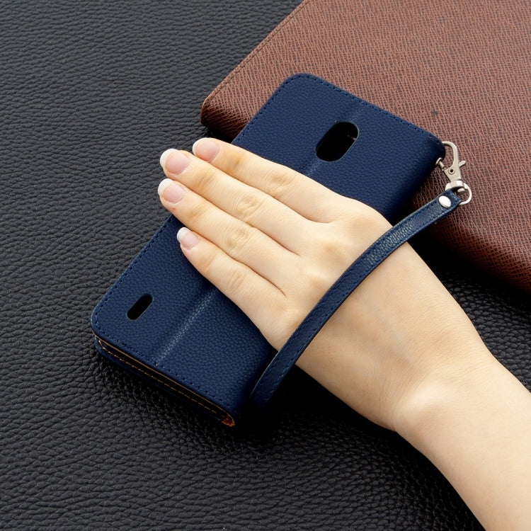 For Nokia 1.3 Litchi Texture Pure Color Horizontal Flip Leather Case with Holder & Card Slots & Wallet & Lanyard