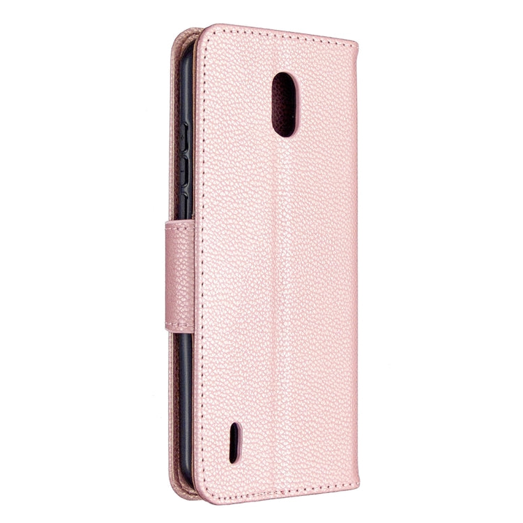 For Nokia 1.3 Litchi Texture Pure Color Horizontal Flip Leather Case with Holder & Card Slots & Wallet & Lanyard