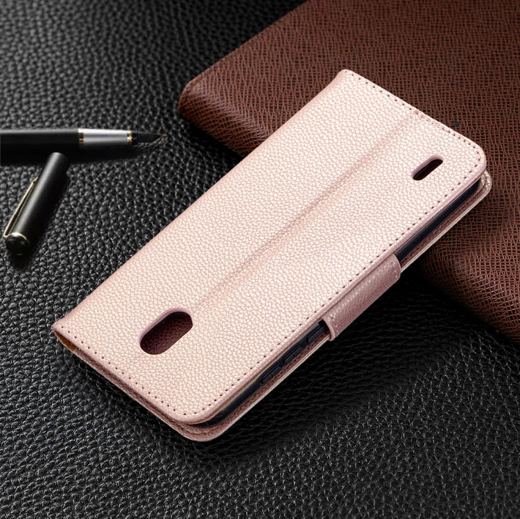 For Nokia 1.3 Litchi Texture Pure Color Horizontal Flip Leather Case with Holder & Card Slots & Wallet & Lanyard
