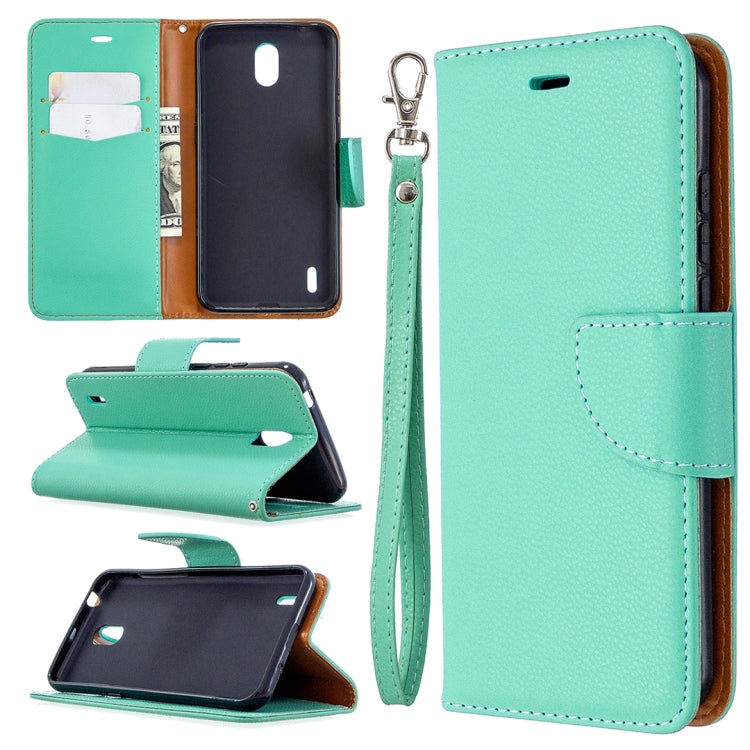 For Nokia 1.3 Litchi Texture Pure Color Horizontal Flip Leather Case with Holder & Card Slots & Wallet & Lanyard