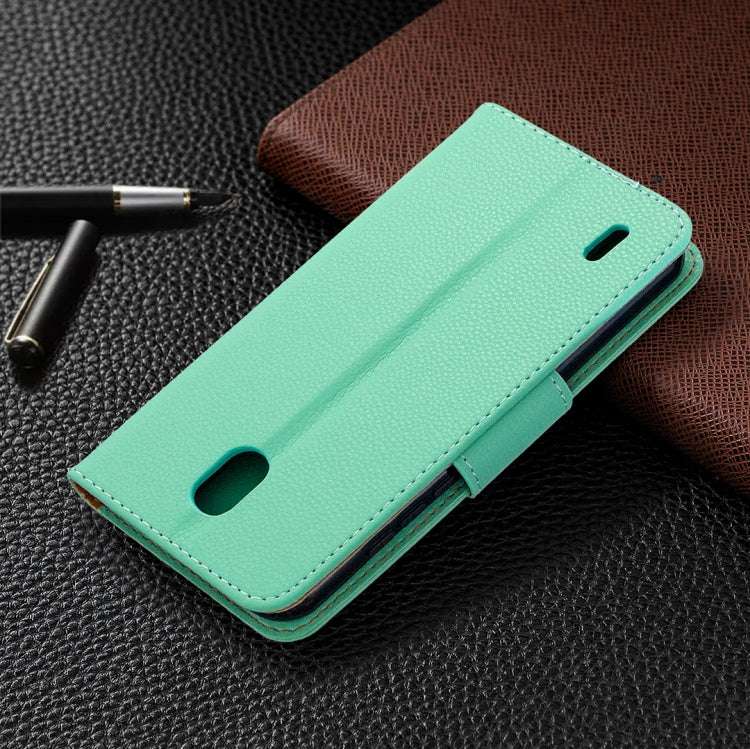For Nokia 1.3 Litchi Texture Pure Color Horizontal Flip Leather Case with Holder & Card Slots & Wallet & Lanyard