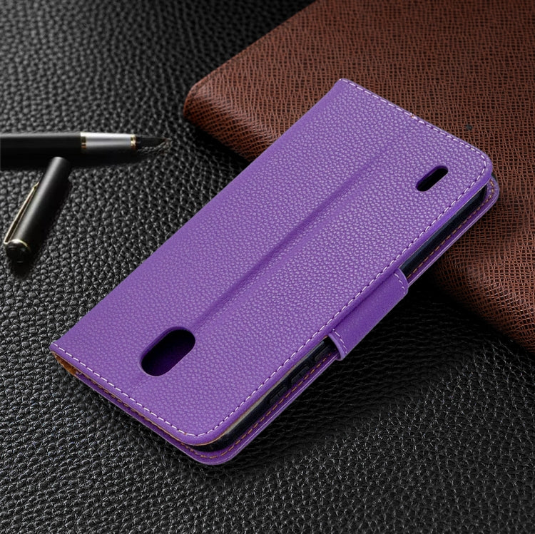 For Nokia 1.3 Litchi Texture Pure Color Horizontal Flip Leather Case with Holder & Card Slots & Wallet & Lanyard